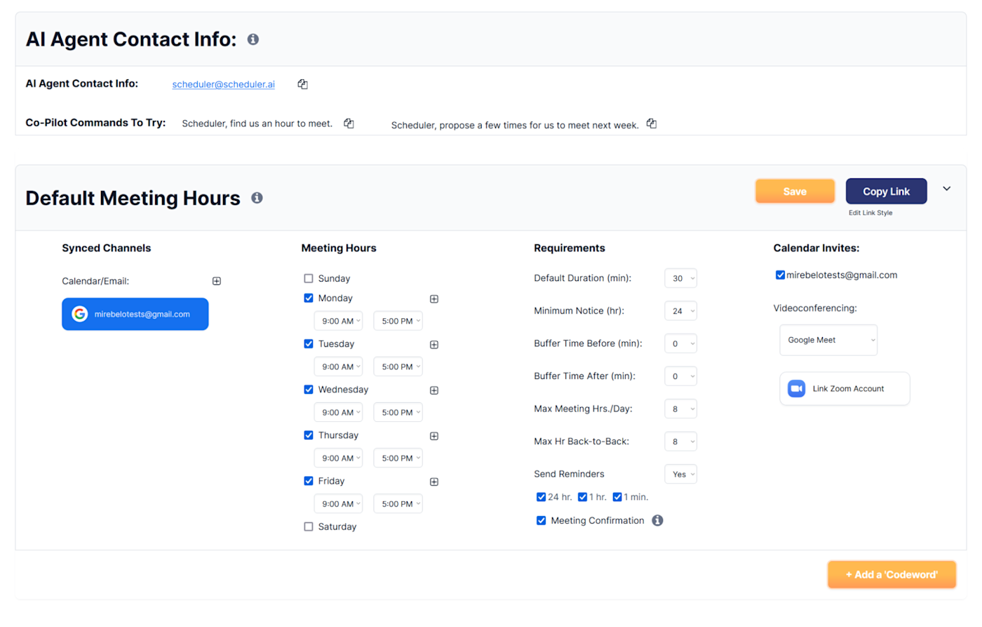 Smart Scheduling Dashboard 